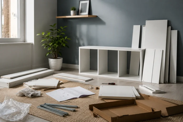 The Quiet Risk of Building Heavy Flat Pack Furniture Alone