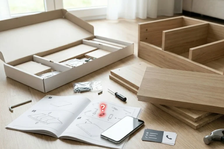 What to Do When Flat Pack Parts Are Missing