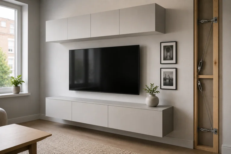 IKEA BESTA Wall Units: Anchoring Them Safely in a London Rental